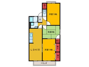 リヴェール深沢の物件間取画像